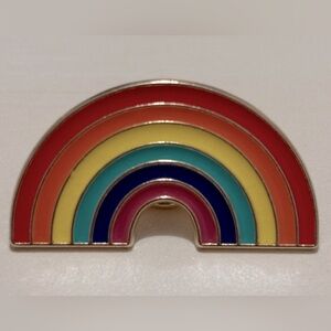 Rainbow Pride Enamel Pin Badge
